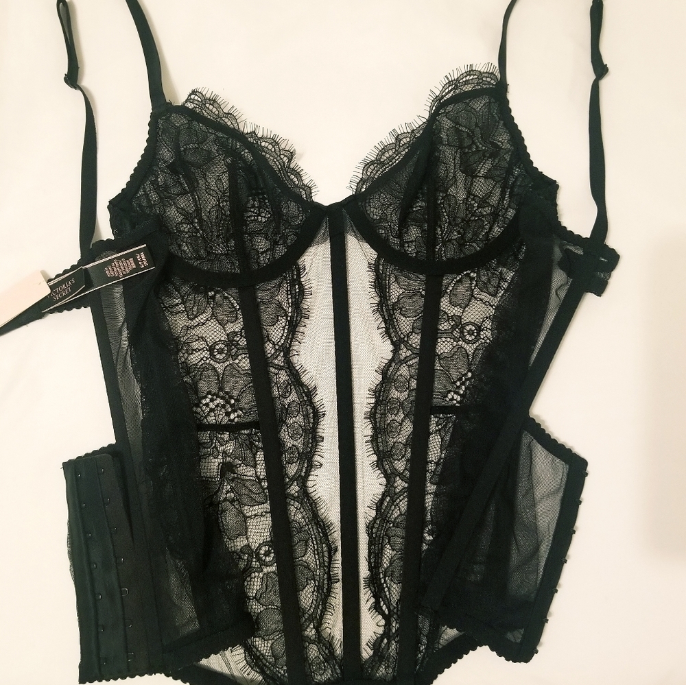 Victoria's Secret Very Sexy Shine Strap Corset🖤💕 - Picture 9 of 12